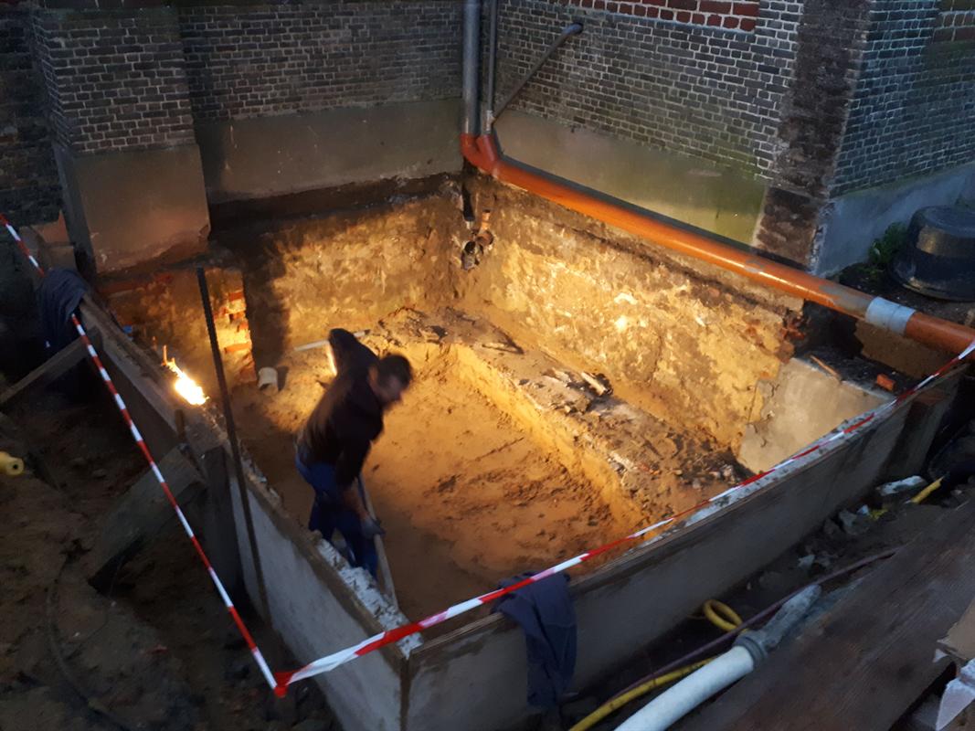 Kelderbouw met beton